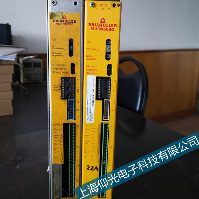 桑納凸印機baumullre鮑米勒BM4434-SI1伺服909錯誤故障維修