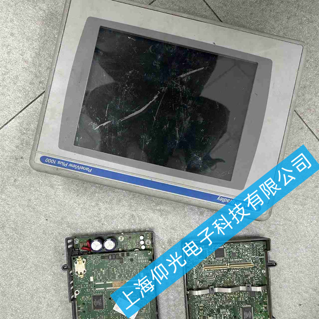 AB觸摸屏維修2711P-RP2DTPG進不了系統(tǒng)故障維修方法